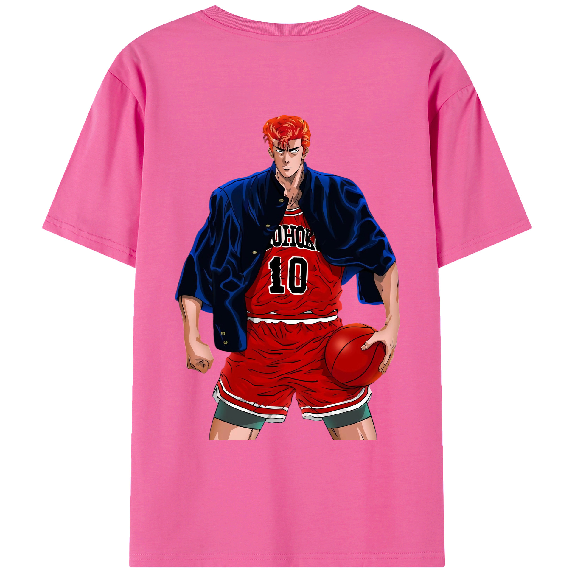 （画像用） SLAM DUNK／スラムダンク レディース半袖Tシャツ(バックプリント)